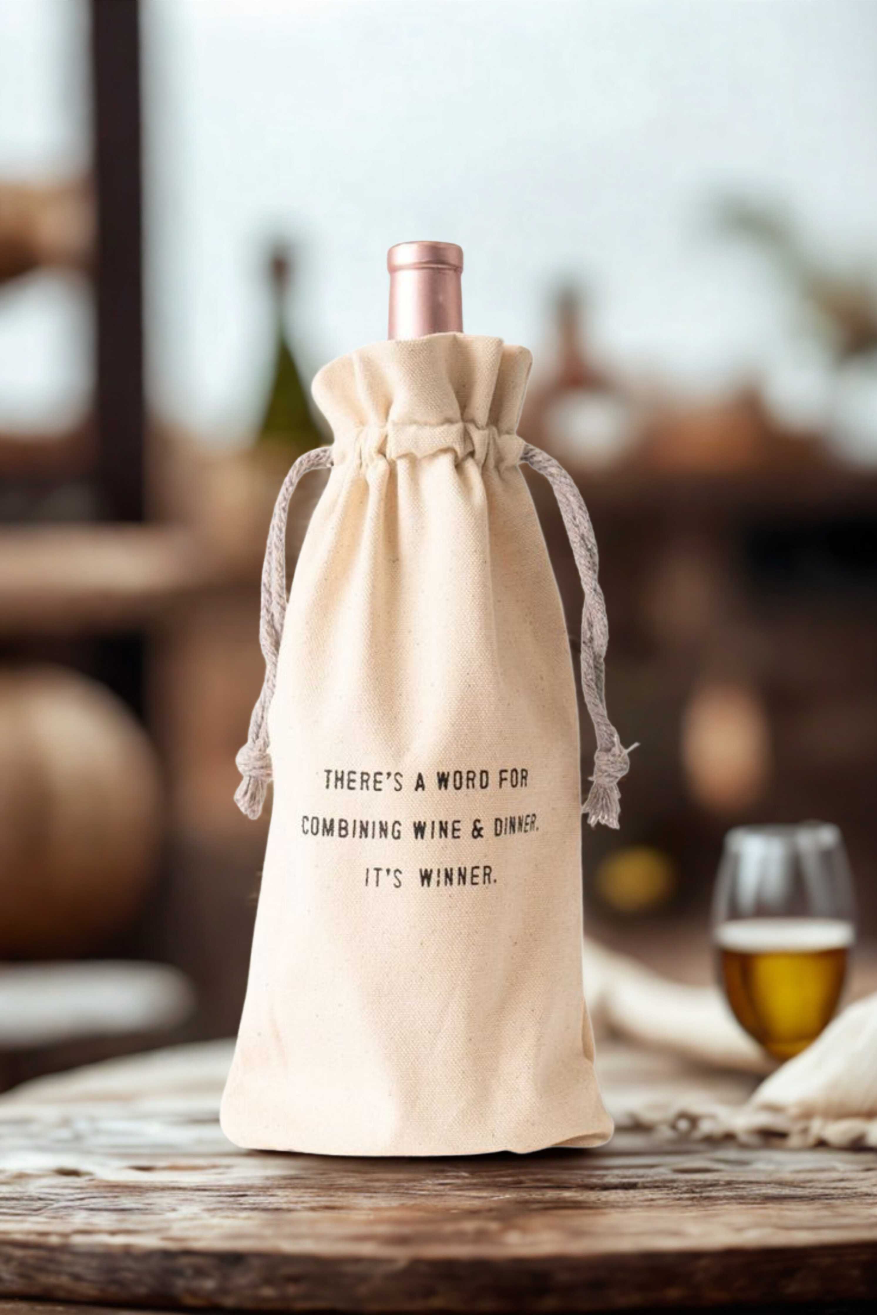 Cotton wine bag TC-039